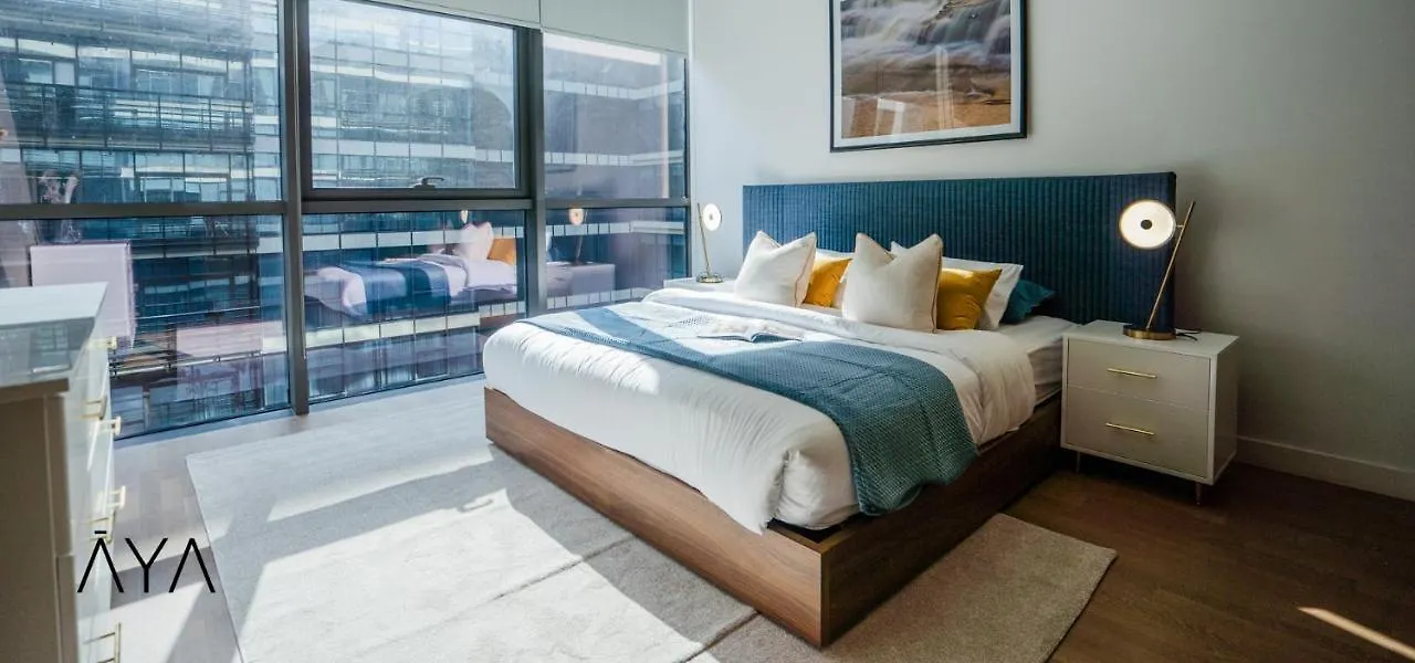 Luxury Apartment With Pool, Patio & Gym In City Walk By Aya Boutique Dubai 0*,