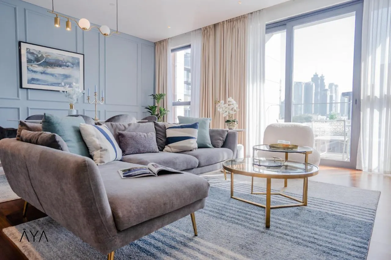 Luxury Apartment With Pool, Patio & Gym In City Walk By Aya Boutique Dubai Emirati Arabi Uniti